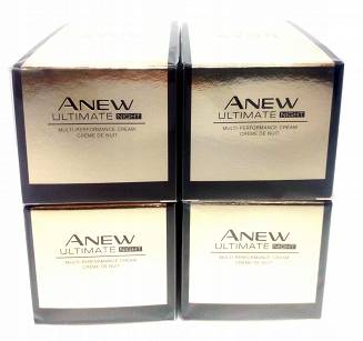 4 x Avon Anew Ultimate Nachtscreme 50ml