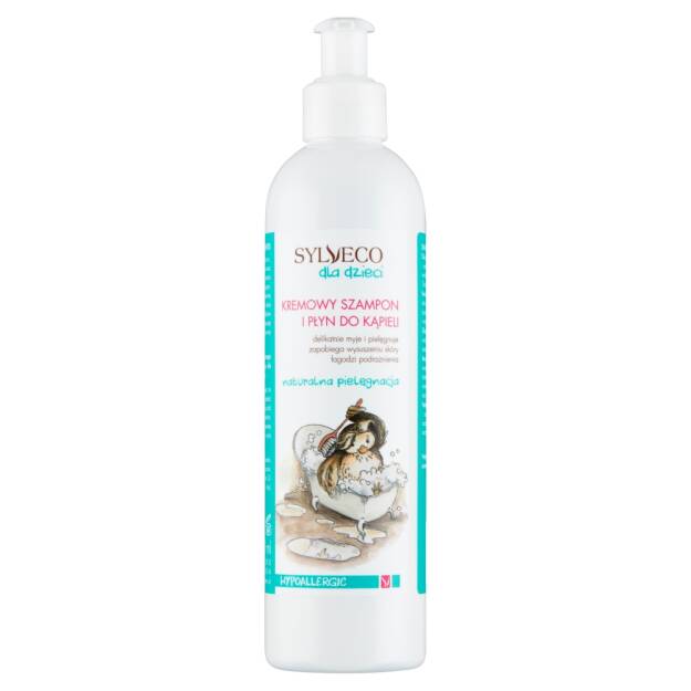 Sylveco für Kinder Cremiges Shampoo und Badelotion 300 ml