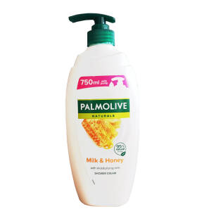 Palmolive Duschgel, natürliche Milch- und Honigpumpe, 750 ml