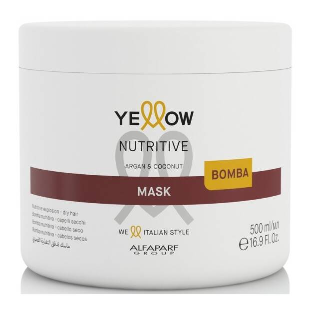 ALFAPARF Yellow Nutritive Maske für trockenes Haar 500ml