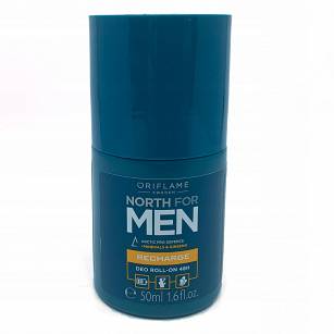 Oriflame North for Men Recharge Roll-on Deodorant
