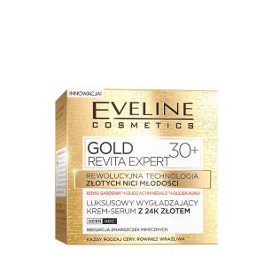 Eveline Gold Revita Expert 30+ Luxuriöses glättendes Creme-Serum 50 ml