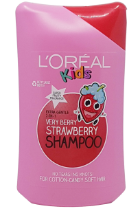 L'Oréal Kids 2 in 1 Kindershampoo mit Erdbeerduft, 250 ml