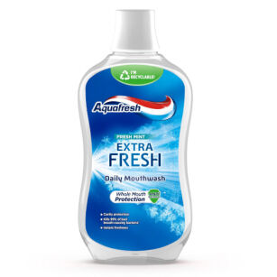 Aquafresh Fresh Mint – Extra frisches tägliches Mundwasser 500 ml