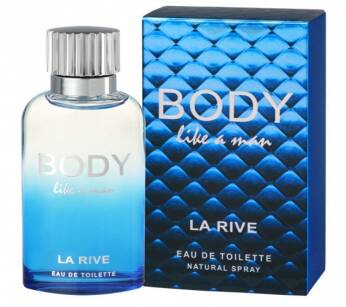 La Rive Body Like a Man Eau de Toilette Spray für Männer 90ml