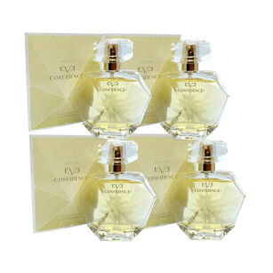 4x Avon Eve Confidence Eau de Parfum für Damen 50ml