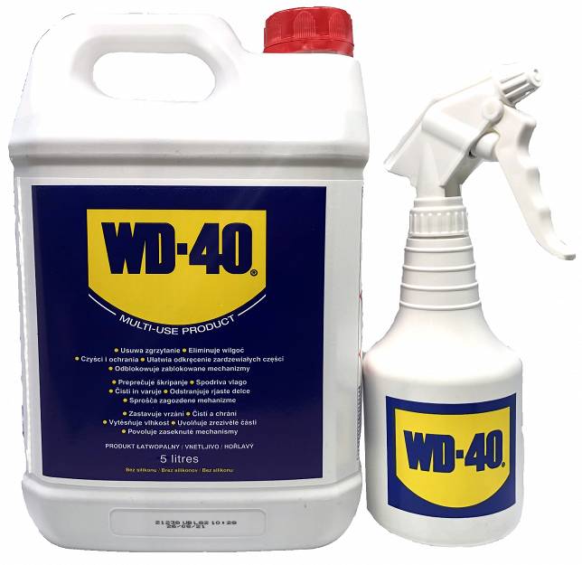WD-40 Multifunktionspräparat 5l + Sprühflasche