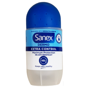 Sanex Dermo Extra Control Maximaler Schutz Antitranspirant Roll-On 48H 50 ml