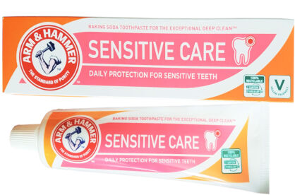 Arm & Hammer Zahnpasta zum täglichen Schutz vor Zahnempfindlichkeit mit Backpulver, 125 g